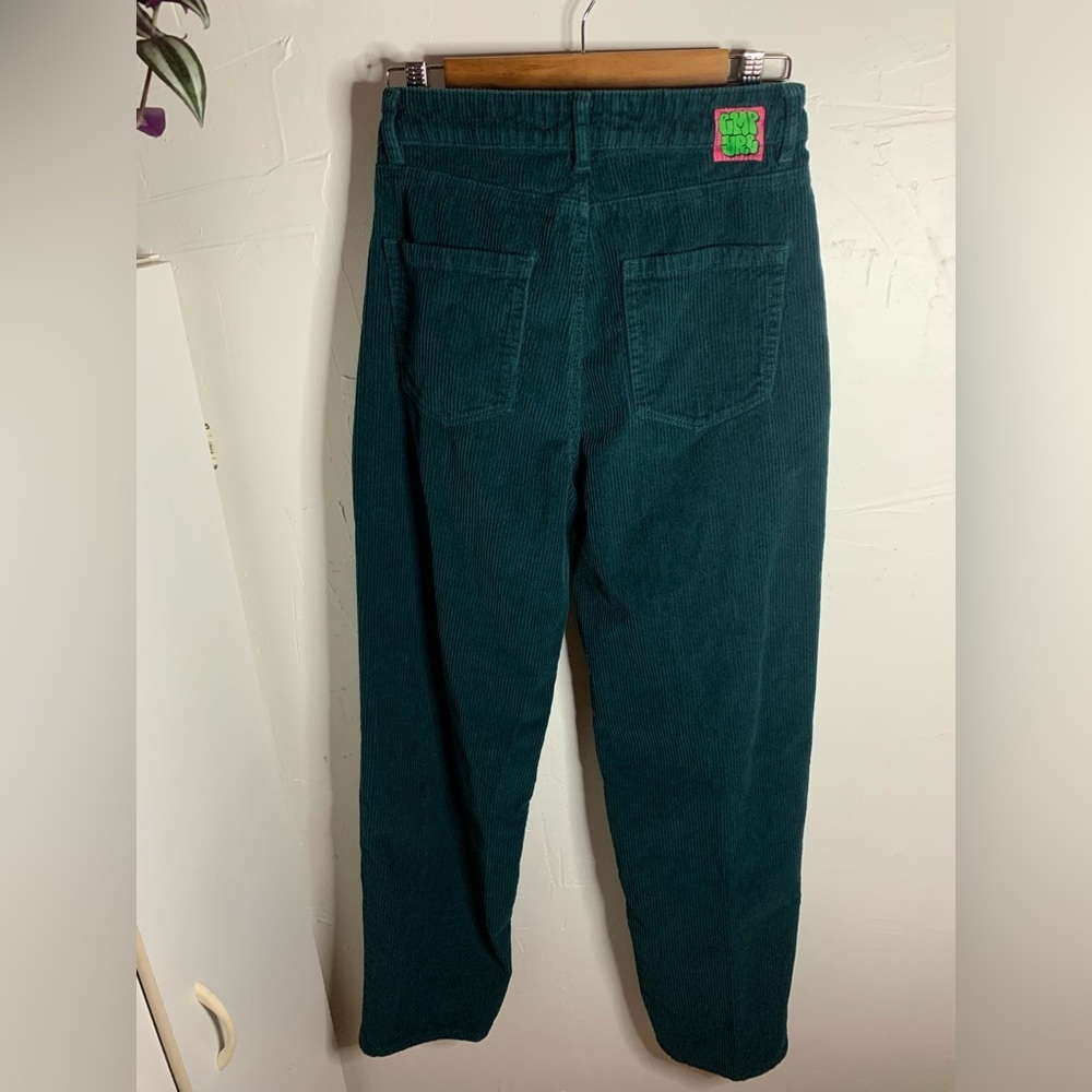 Empyre Tori Green Baggy Skater Corduroy Jeans - Picture 2 of 9